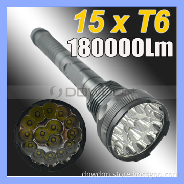 18000lm 5 Modes Light Waterproof 15 CREE Xml T6 LED Torch Tactical Flashlight
